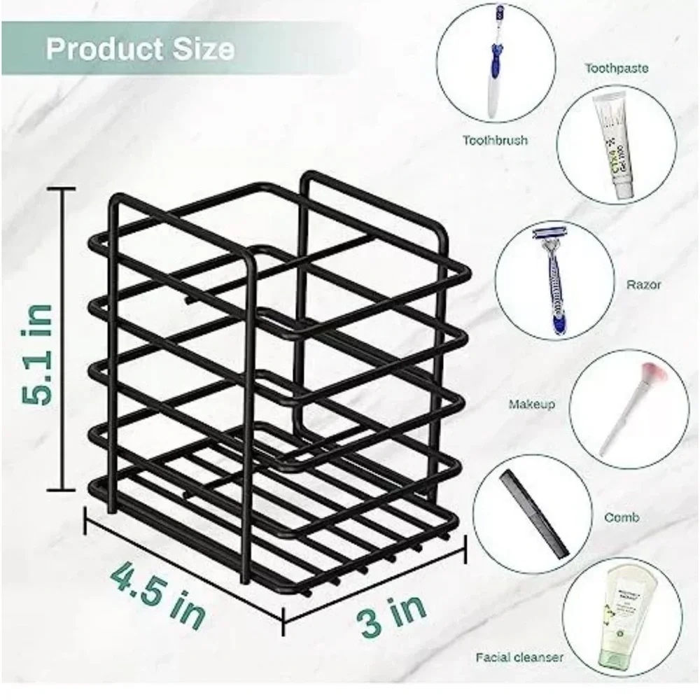 Adhesive Toothbrush Holder Wall Mounted